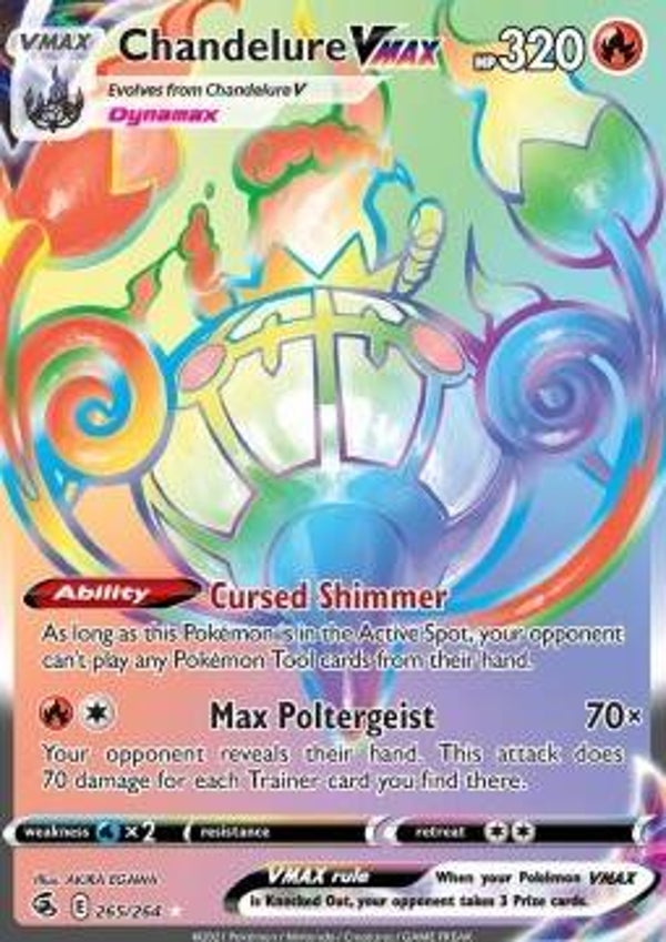 Fusion Strike - #265 - Chandelure VMAX