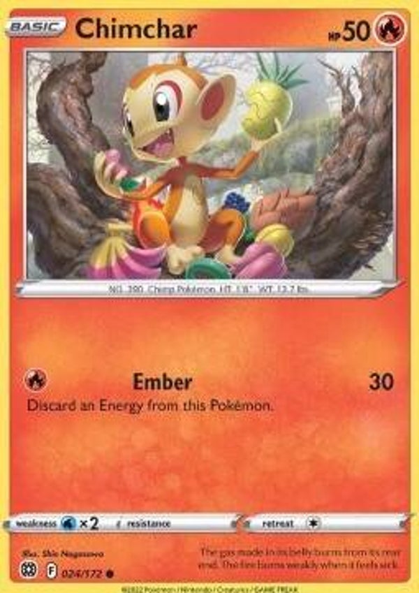 Brilliant Stars - #024 - Chimchar