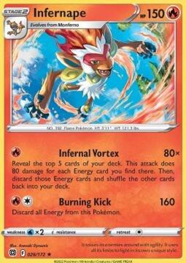 Brilliant Stars - #026 - Infernape