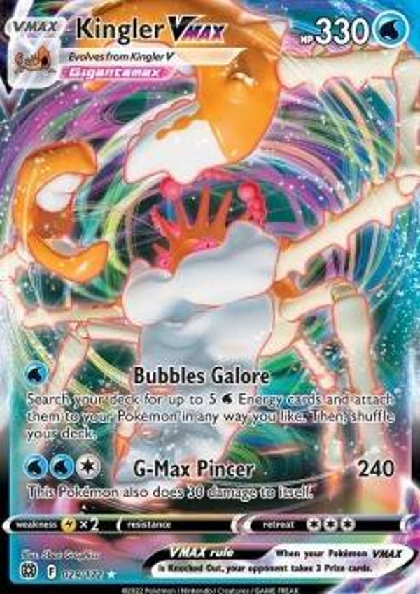 Brilliant Stars - #029 - Kingler VMAX