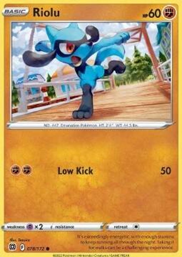Brilliant Stars - #078 - Riolu