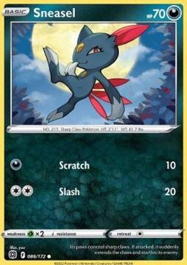 Brilliant Stars - #086 - Sneasel