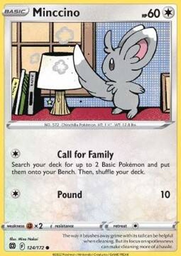 Brilliant Stars - #124 - Minccino