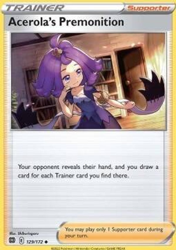 Brilliant Stars - #129 - Acerola's Premonition