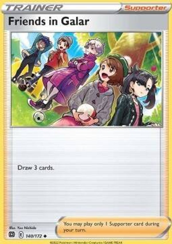 Brilliant Stars - #140 - Friends in Galar