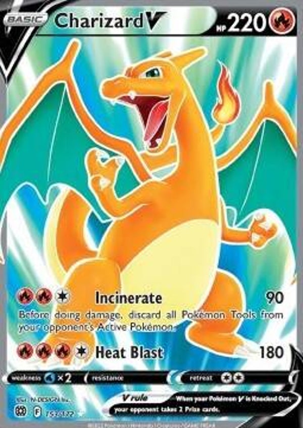 Brilliant Stars - #153 - Charizard V