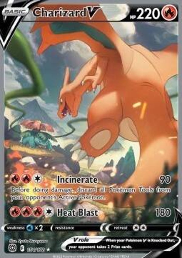 Brilliant Stars - #154 - Charizard V