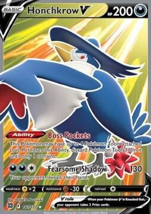 Brilliant Stars - #161 - Honchkrow V