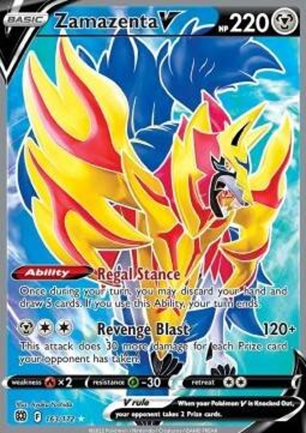 Brilliant Stars - #163 - Zamazenta V