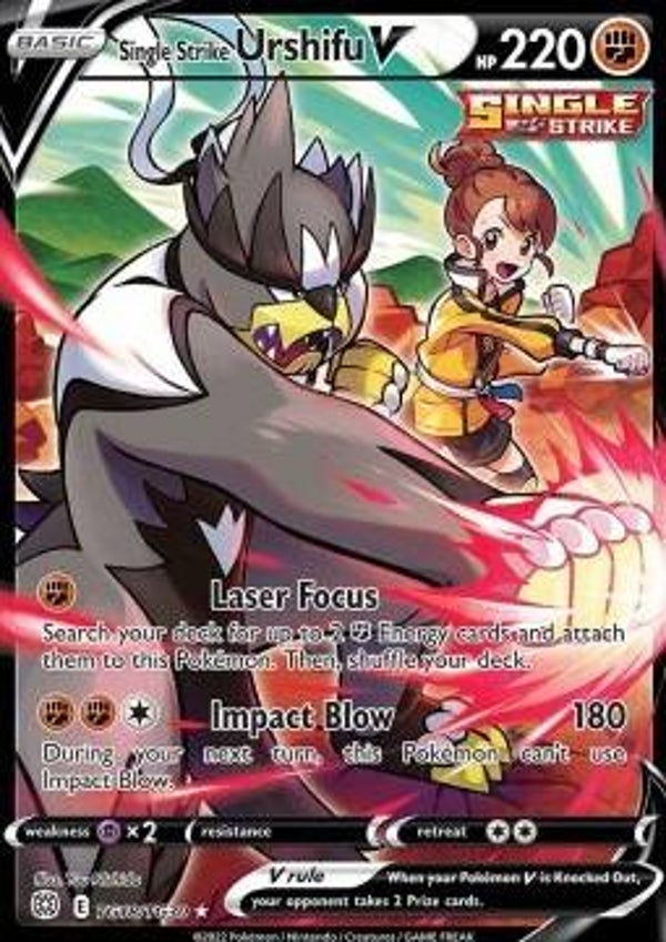 Brilliant Stars - #TG18 - Single Strike Urshifu V