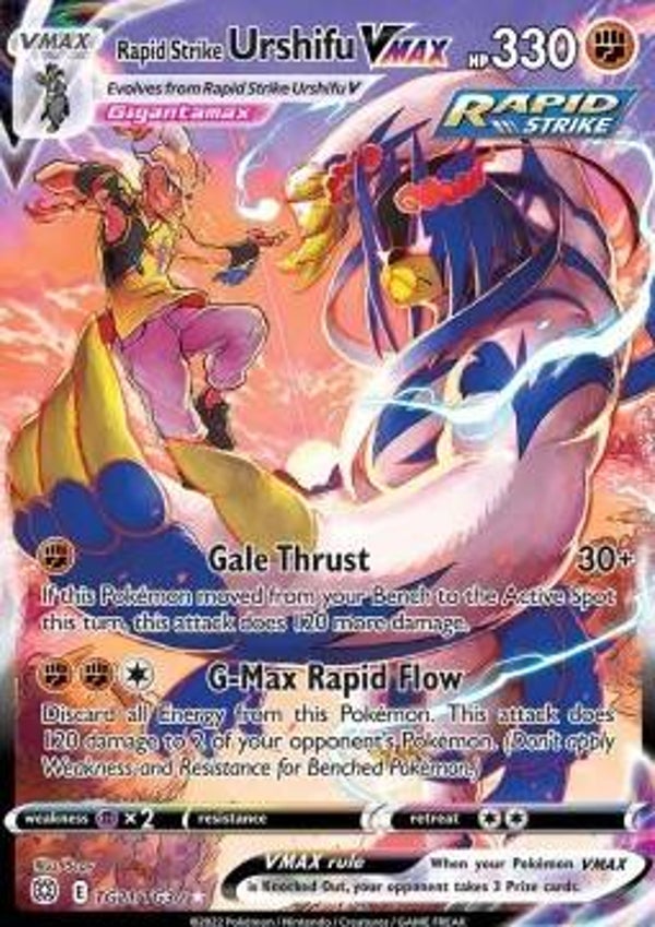 Brilliant Stars - #TG21 - Rapid Strik Urshifu VMAX