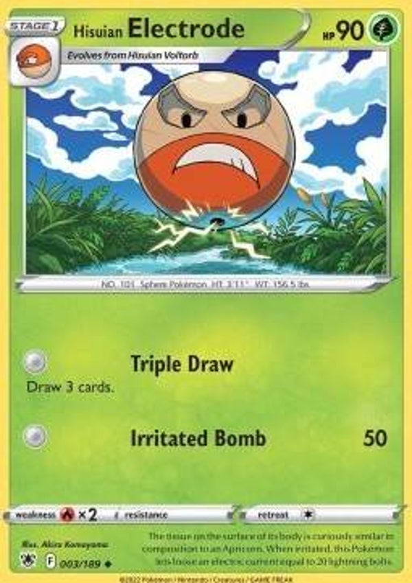 Astral Radiance - #003 - Hisuian Electrode