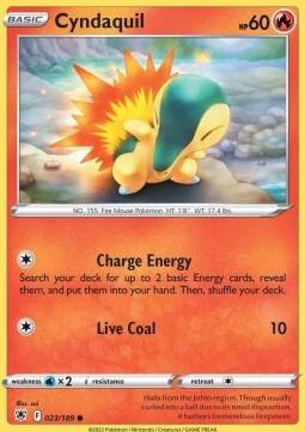 Astral Radiance - #023 - Cyndaquil