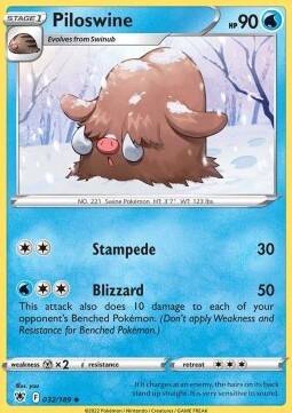 Astral Radiance - #032 - Piloswine