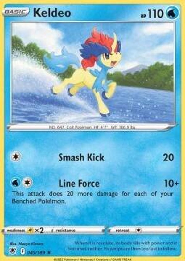 Astral Radiance - #045 - Keldeo - HOLO