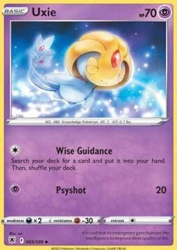 Astral Radiance - #065 - Uxie