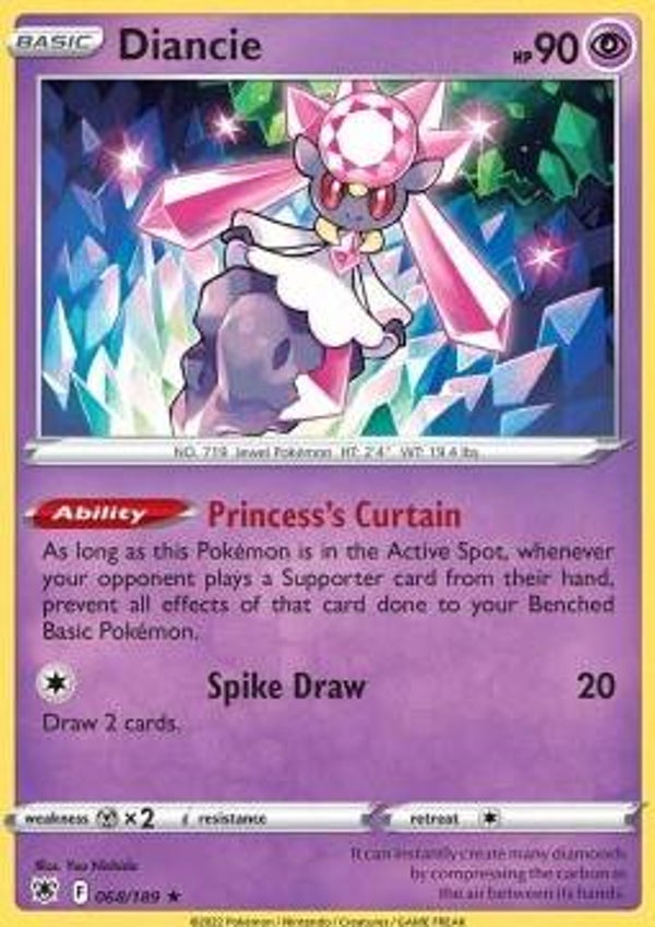 Astral Radiance - #068 - Diancie