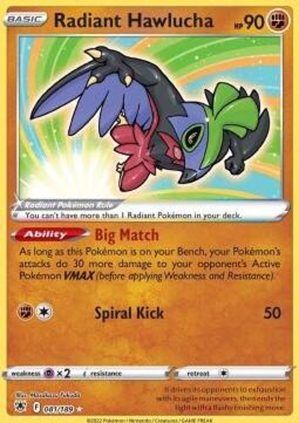 Astral Radiance - #081 - Radiant Hawlucha