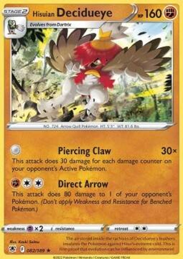 Astral Radiance - #082 - Hisuian Decidueye