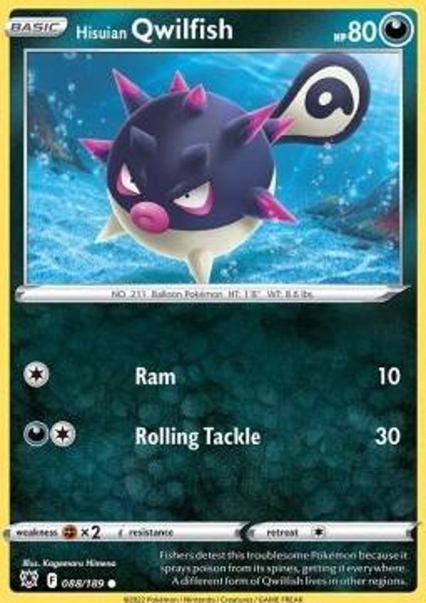 Astral Radiance - #088 - Hisuian Qwilfish