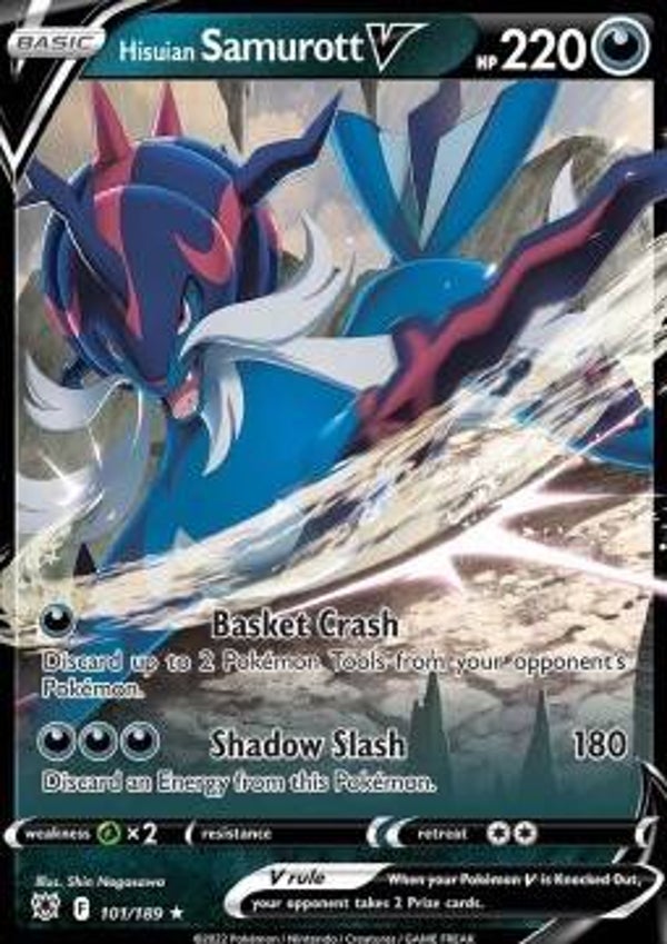 Astral Radiance - #101 - Hisuian Samurott V