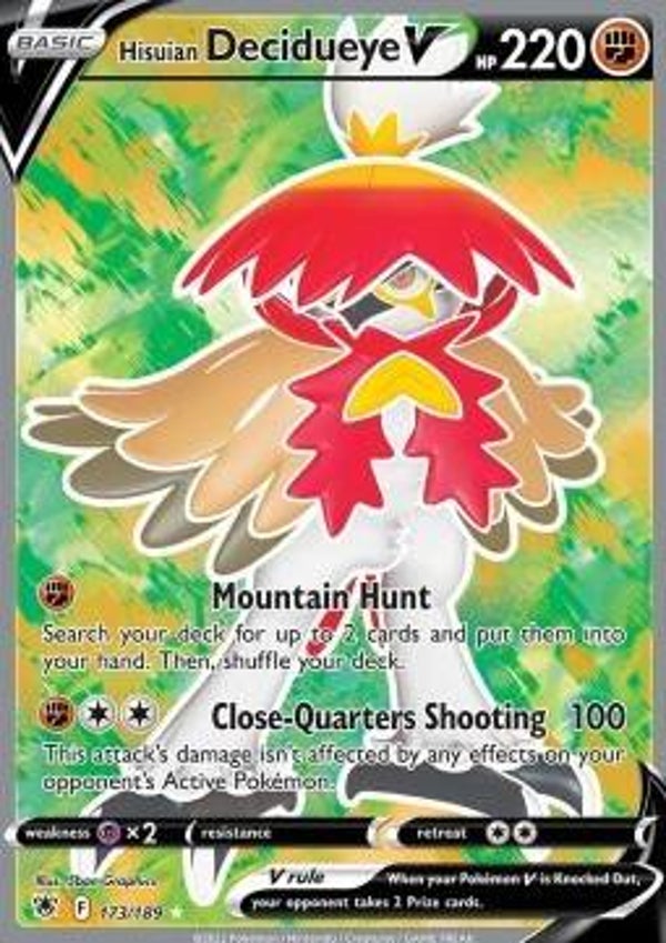 Astral Radiance - #173 - Hisuian Decidueye V