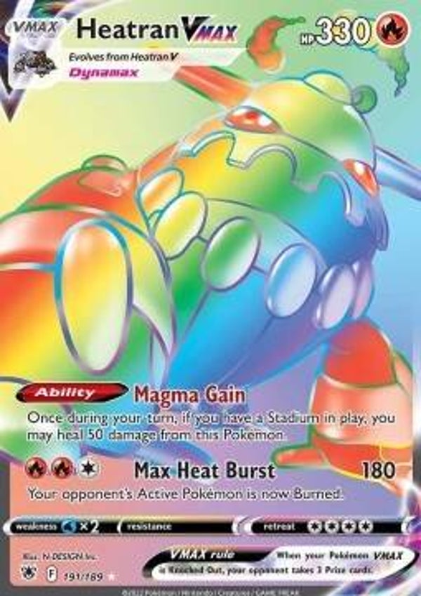 Astral Radiance - #191 - Heatran VMAX