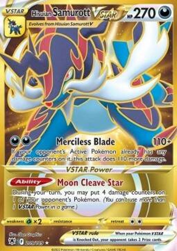 Astral Radiance - #209 - Hisuian Samurott VSTAR