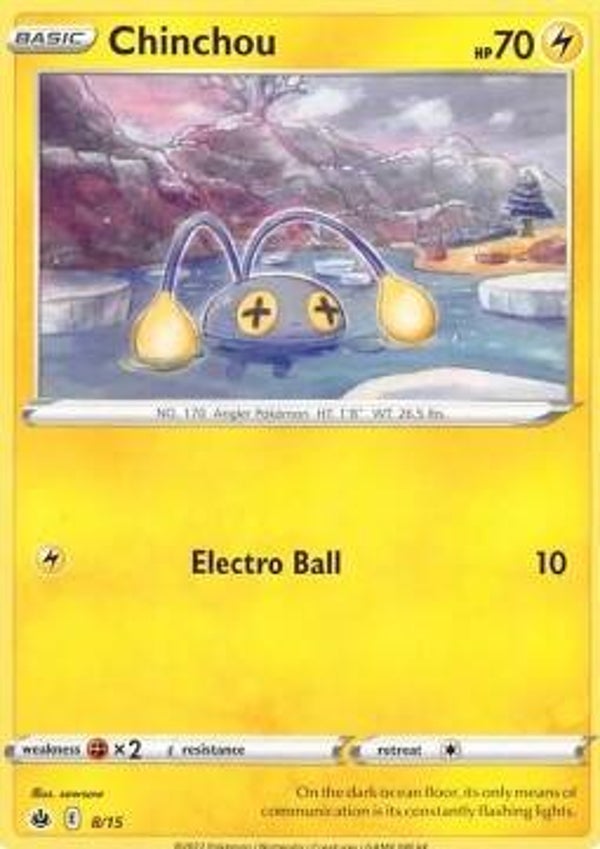 Mc Donald's 2022 - #008 - Chinchou