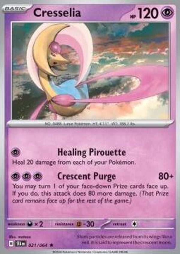Shrouded Fable - #021 - Cresselia - HOLO