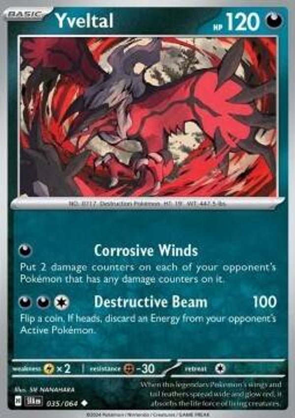 Shrouded Fable - #035 - Yveltal