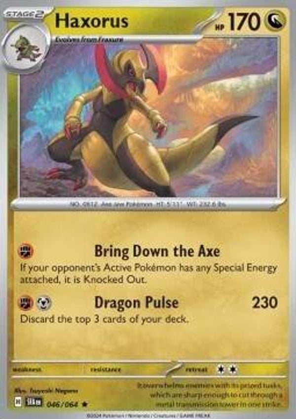 Shrouded Fable - #046 - Haxorus - HOLO