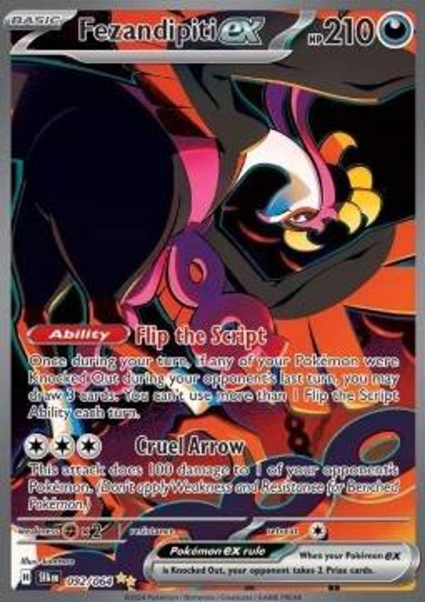 Shrouded Fable - #092 - Fezandipiti EX
