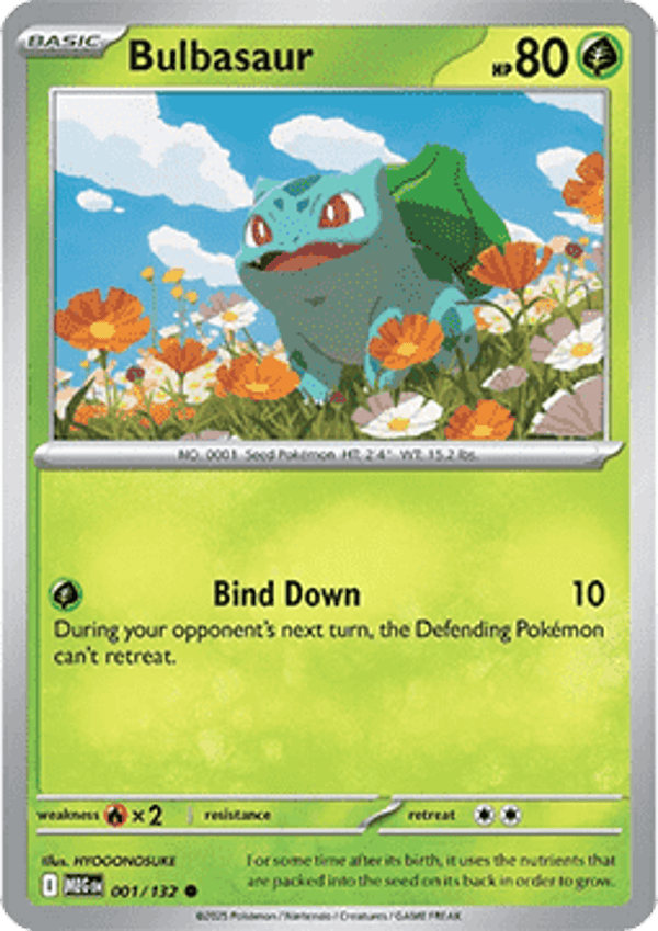 Mega Evolution - #001 - Bulbasaur