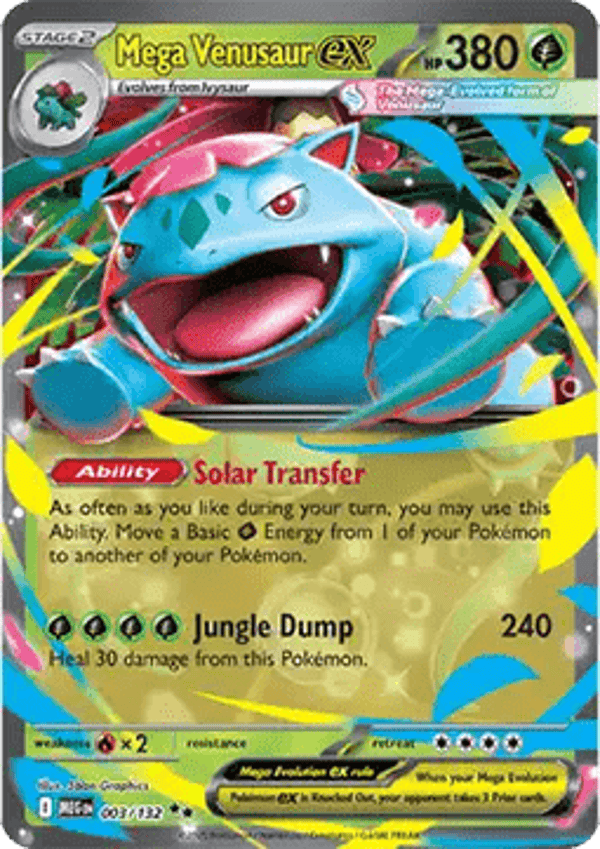 Mega Evolution - #003 - Mega Venusaur EX