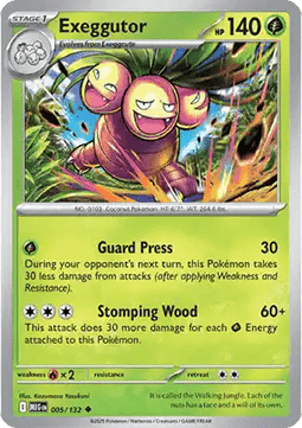 Mega Evolution - #005 - Exeggutor
