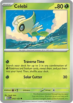 Mega Evolution - #012 - Celebi