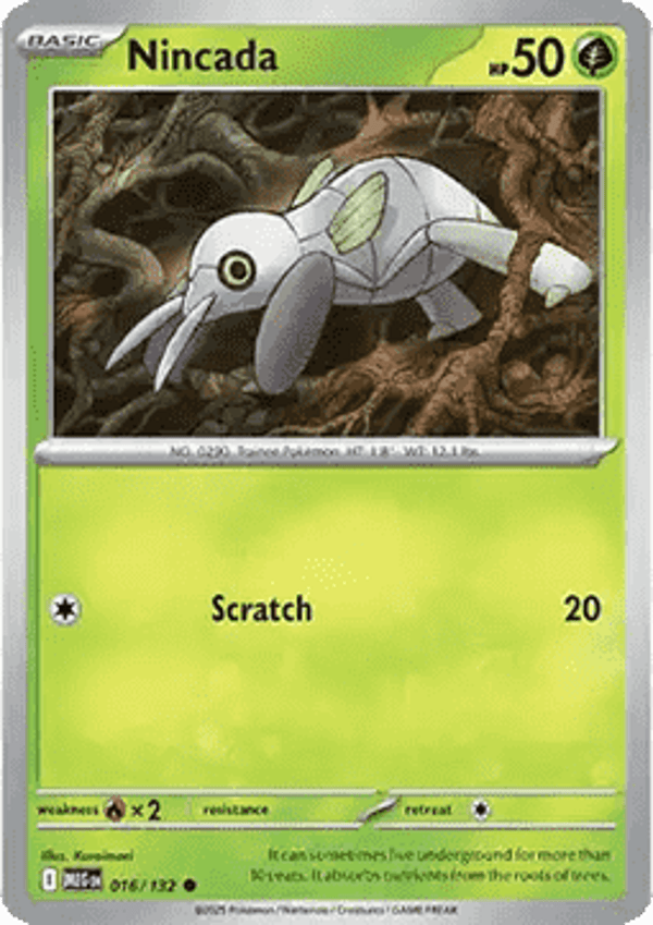 Mega Evolution - #016 - Nincada