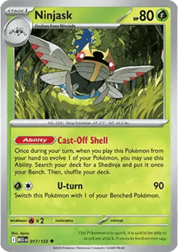 Mega Evolution - #017 - Ninjask