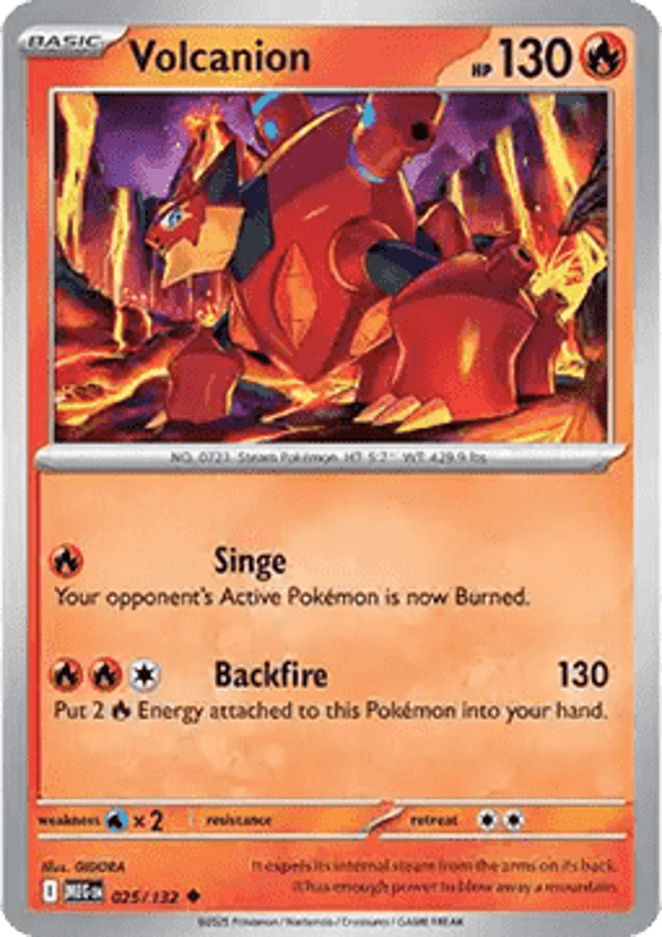 Mega Evolution - #025 - Volcanion