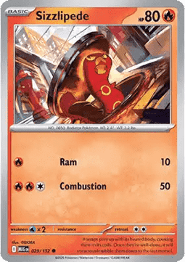 Mega Evolution - #029 - Sizzlipede