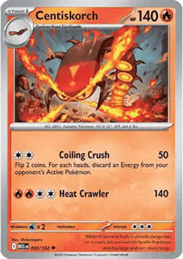 Mega Evolution - #030 - Centiskorch