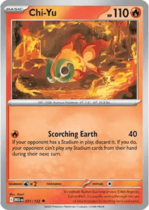 Mega Evolution - #031 - Chi-Yu