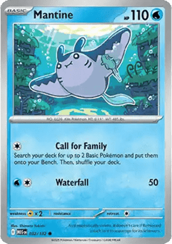 Mega Evolution - #032 - Mantine