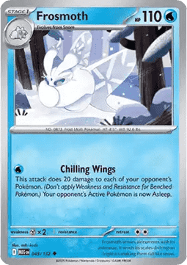 Mega Evolution - #043 - Frosmoth