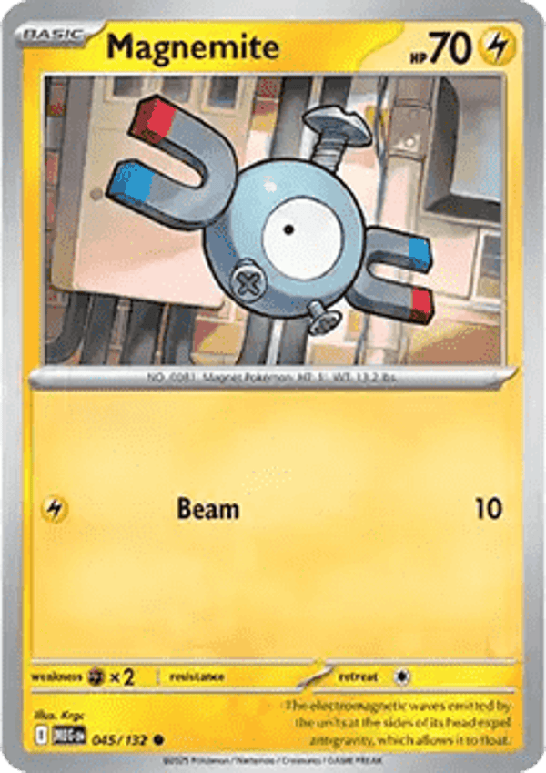 Mega Evolution - #045 - Magnemite