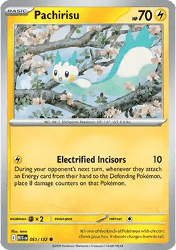 Mega Evolution - #051 - Pachirisu