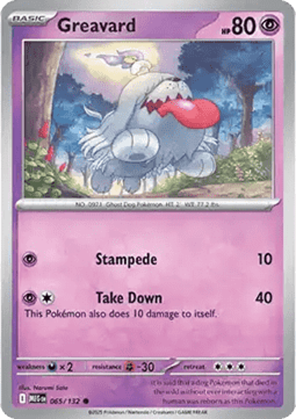 Mega Evolution - #065 - Greavard