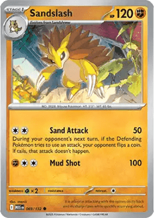 Mega Evolution - #069 - Sandslash