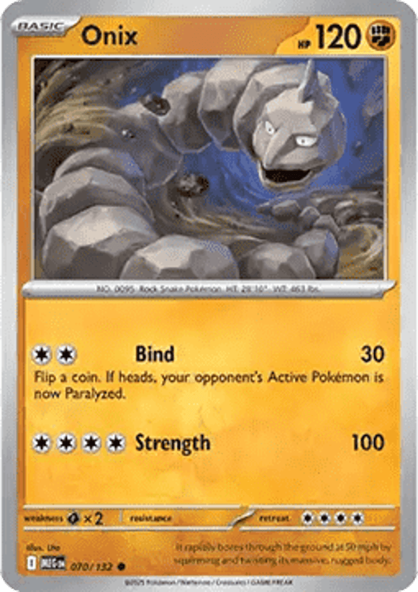 Mega Evolution - #070 - Onix